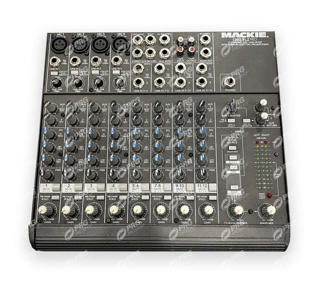 MACKIE 1202 VLZ PRO アナログミキサー MACKIE 1202-VLZ PRO アナログ12chミキサー